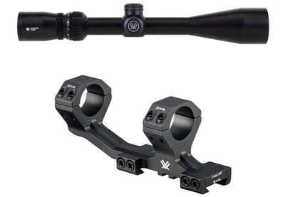 Vortex Sonora 4-12x44mm Rifle Scope & Vortex Sport Cantilever Mount - $129.99 