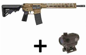 Watchtower Firearms Type 15M RIA 5.56 Nato 16IN BBL OR FDE 30RD Mag B5 Systems Furniture + Free Crimson Trace CTS-25 Compact, 4.0 MOA, Red Dot Sight - $699.99 (Add to cart)