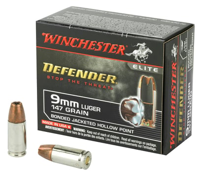 BOGO - Winchester PDX1 Defender 9MM +P, 124 GR, JHP, 40 Rd - $36.99 