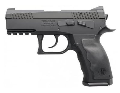 Sphinx SDP Compact 9mm 3.7" 15 Rd Black - $869.99 (Free S/H on Firearms)