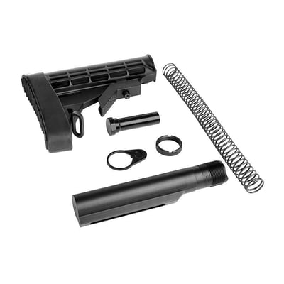 Trinity Force L-E Mil-Spec Buffer Tube & Stock Complete Kit With Recoil Pad - $24.99