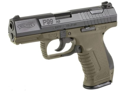 Walther P99AS Final Edition OD Green 9mm 4" Barrel 15-Rounds w/ Commemorative Coin - $569.99 ($19.99 S/H on Firearms / $15.99 Flat Rate S/H on ammo)
