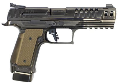 WALTHER Meister Custom 5" PPQ Q5 Match Steel Frame 9mm "Black Diamond" Edition - $2399 