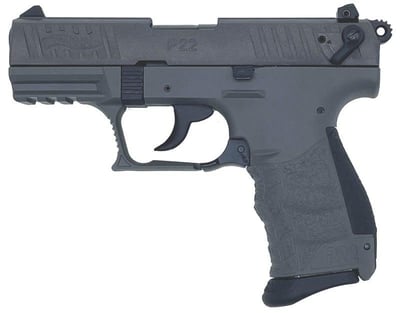 Walther P22 Tungsten .22 LR 3.42" Barrel 10-Rounds - $204 