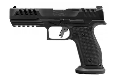 Walther PDP Steel Frame Match 9mm 5" Barrel 18rd Semi-Auto Pistol, Dynamic Performance Trigger - Optics Ready - $1699.99 (See Price In Cart)