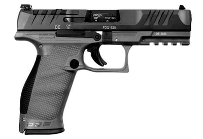 Walther PDP 9mm 4.5" 18-rds Optic Ready Pistol with Two-Tone Gray and Black Finish - $489.99 (Free S/H on Firearms)