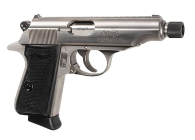 Walther PP SD 32 ACP Stainless with a 3.9" Threaded Barrel 8rd - $769.99
