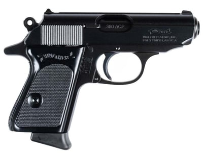 Walther PPK .380 ACP 3.3" Barrel 6-Rds, Black - $699.99