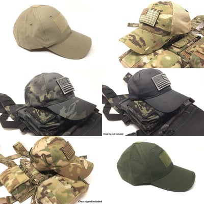 EMPTACSPLY Tactical Cap Bundle with USA Flag Patches, and more from $11.9 after code "EMPTAC30"
