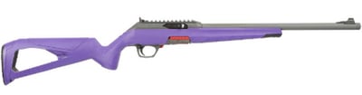 Winchester Wildcat SR .22LR Rifle Purple/Gray - $195.99 