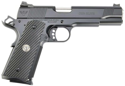WILSON COMBAT CQB Elite 1911 45ACP 5" 8rd Pistol, Black w/ G10 Grips - $3965.38 (See Price in Cart) + Free Shipping