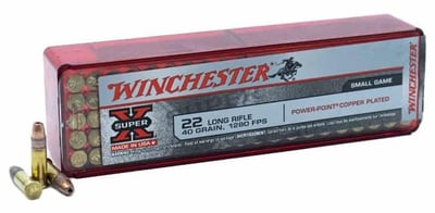 Winchester Super-X .22 LR 40-Gr. HV PRN 1000 Rnds - $91.99
