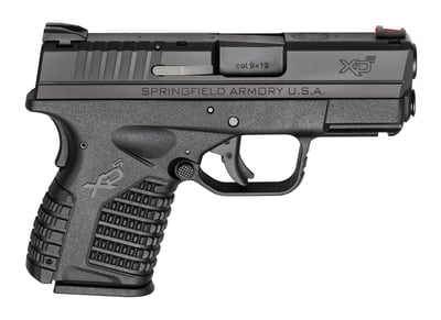 Springfield XDS 9mm Essentials 3.3" Barrel 8 Rnd Black - $305.99  ($7.99 Shipping On Firearms)