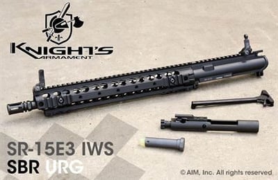 Knight's Armament SR-15E3 IWS SBR NFA URG - $1595 + Free Shipping
