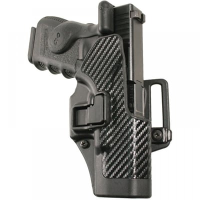 BLACKHAWK! Serpa CQC Belt Loop and Paddle Carbon Fiber Holster For Glock 19/23/32/36 Right Hand Black - $40.80 + Free Shipping