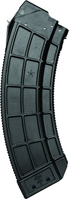 US PALM AK30 7.62x39 Black 30rd Mag w/SS Latch Cage - $17.64