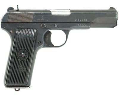 Surplus Yugoslavian M57 TT Tokarev 7.62x25mm 4.6" 9-Rds Pistol, Black, Used Surplus Condition - $279.99  