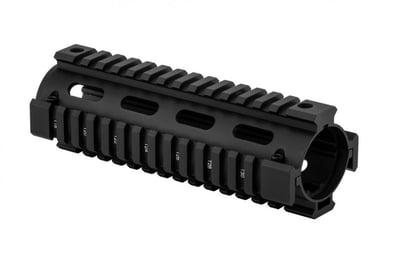 AR-15 Quad Rail Handguard - Carbine Length Drop-In Black - $12.95  (Free S/H over $50)