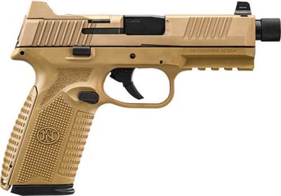 FN 510 Tactical 10mm 4.71" barrel 10 Rnds FDE Suppressor Height Night Sights O.R - $917.99 ($817.99 after $100 Instant Rebate)  ($7.99 Shipping On Firearms)