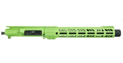 Grid Defense 10.5" 5.56 NATO Flash Can Upper Receiver - Zombie Green - $339