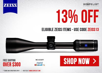 Zeiss Victory V8 Riflescopes - 13% OFF (Use Code ZEISS13) + Free Shipping Over $300