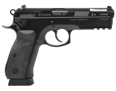 CZ SP-01 Tactical 50th Anniversary 4.6" 9mm 19rd Pistol Black - $699.99 
