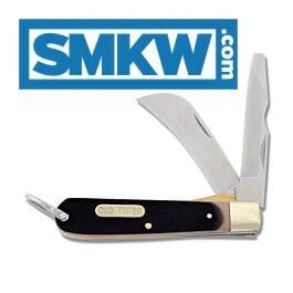 Schrade Old Timer Brown Sawcut Electrician's Knife - $15.99 (Free S/H over $75, excl. ammo)