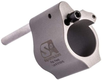 Superlative Arms .625 Adjustable Gas Block - Solid - Stainless Steel - $79.95
