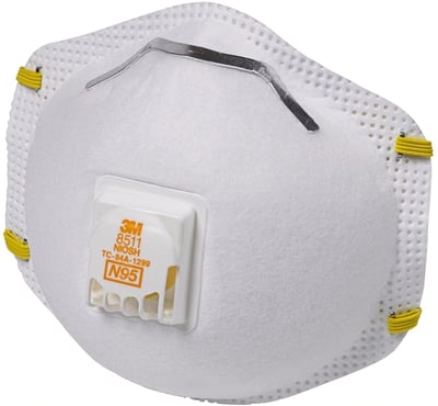 3M N95 Particulate Respirator w/Cool Flow Exhalation Valve 10/Pack - $29.98