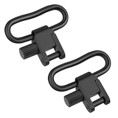 50% off EZshoot Sling Swivel Sling Mount, 1.25 inches Two Point Sling Swivels, Quick Release Rifle Sling Clips with Heavy Duty Tri-Lock,2/4PCS w/code P2QSA3JW + FREE Shipping