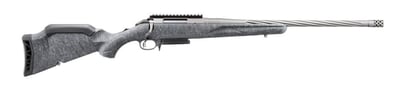 Ruger American Gen 2 Grey Splatter 7mm-08 20" Threaded Barrel 3-Rounds - $569