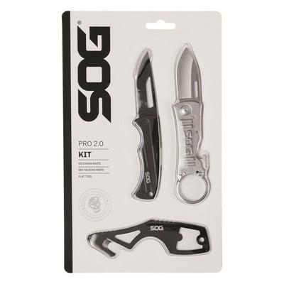 NEW! SOG Pro 2.0 Compact EDC Knife Gift Set, 3-pc. - $16.19 (Buyer’s Club price shown - all club orders over $49 ship FREE)