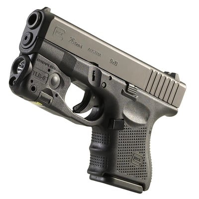 Streamlight TLR-6 Tactical Pistol Mount Flashlight 100 Lumen with Red Laser Only for Glock Railed Hand Guns - $105.99 + FREE Shipping