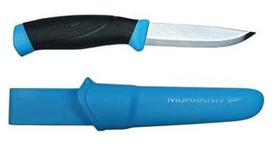 Morakniv Companion Sandvik Stainless Steel Fixed-Blade Knife with Sheath, 4.1 Inch - $14.99 (Free S/H over $25)