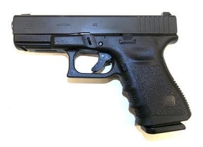 Glock 23 Gen 3 .40 SW 4.02" Barrel 13-Rounds USED w/ Night Sights - $413.99 ($19.99 S/H on Firearms / $15.99 Flat Rate S/H on ammo)