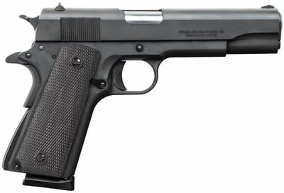 Charles Daly 1911 9mm 5" 10rd Pistol, Black w/ Black Grips - $349.99 