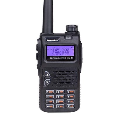 JUENTAI JT-UV71 Dual-band 136-174/400-520 Mhz Dual PTT DTMF CTCSS/DCS Fm Ham Dual Band Two Way Radios - $0.00 (Free S/H over $25)