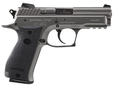 SAR USA K2 45C Compact Steel Framed Pistol .45 ACP 4.20" 13rd, Stainless - K245CST - $369.99 