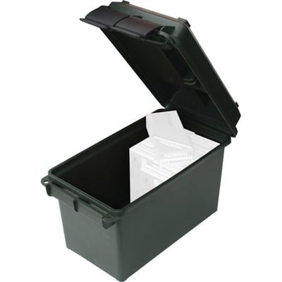 MTM Ammo Can 50 Caliber 7.4"x13.5"x 8.5" Poly Green - $23.89 (Free S/H over $49 + Get 2% back from your order in OP Bucks)