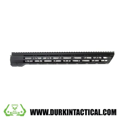 17″ AR-15 MLOK Free Float Slant Cut Handguard-Black - $39.99 after code: 20OFF 