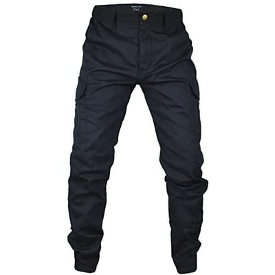 MEGE KNIGHT Men's Outdoor Hiking Pants, Tactical Pants Lightweight Casual Work Ripstop Cargo Pants for Men with Pockets Black - $19.99 + FREE Shipping