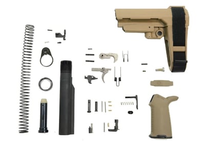 PSA SBA3 MOE EPT Pistol Lower Build Kit, Flat Dark Earth - $159.99 + Free Shipping 