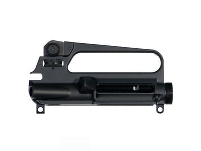 Black Anodized A2 Carry Handle Upper with Rear Sight - $199.95