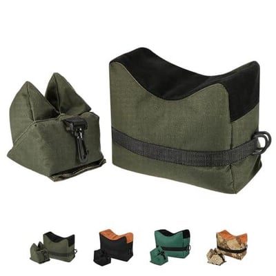 RUBY.Q Shooting Front & Rear Support Sandbag Stand Holders with 600 Denier Polyester Army Green (Bags Come unfilled) - $7.99 + FREE Shipping