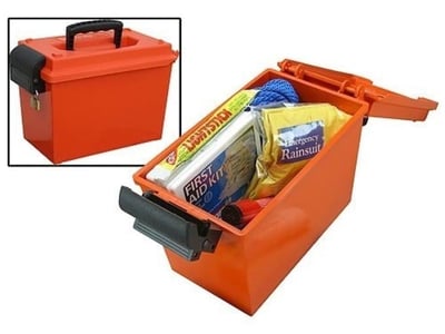 MTM Sportsmans Dry Box 14" x 7-1/2" x 9" Polymer Orange - $17.75 (Free Shipping on $100+ Orders)