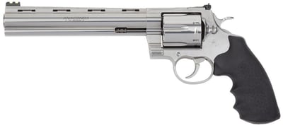 Colt Anaconda Target .44 Mag 8" Revolver 6rd Green Fiber Optic Sight, Stainless, Hogue Grip - $1269.99 ($1169.99 after MIR)