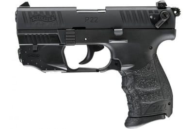 Walther P22Q 22LR Rimfire Pistol with Laser - $283.44