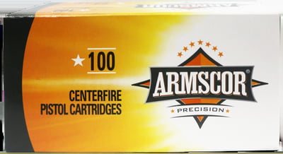 Armscor Precision 22 TCM Ammo 40 Grain JHP 1875 fps 100 Rounds - $23.87 (FREE Shipping on Firearms)