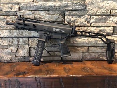 Grand Power Stribog SP9A1 Gen2 + A3 Tactical Aluminum Side Folding Brace With Tailhook + (3) 30Rd Magazines - $949 Shipping