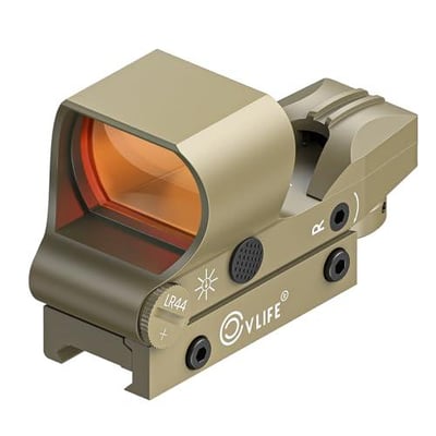 CVLIFE 1x28x40mm Red Dot 4 Adjustable Reticles for 20mm Picatinny Rail Absolute Co-Witness - $19.79 w/code "7IU4DOWL" + $4 Prime discount + FREE Shipping